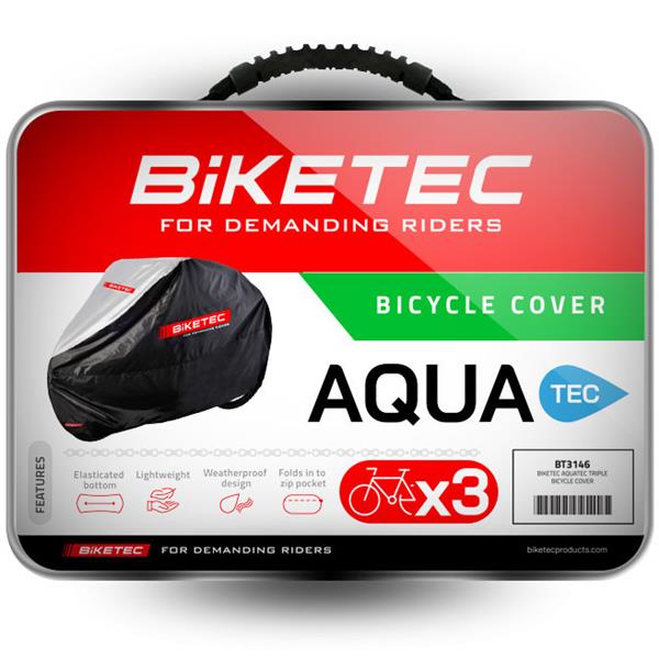 Biketec Pokrowiec Wodoodporny Aquatec Na Trzy Rowe