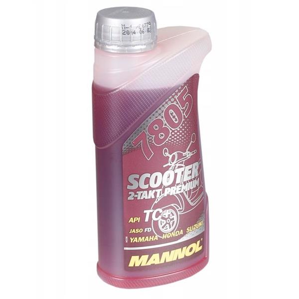 Olej Mannol Scooter 0,5L 2T Api Tc+, Jaso Fd, Iso-